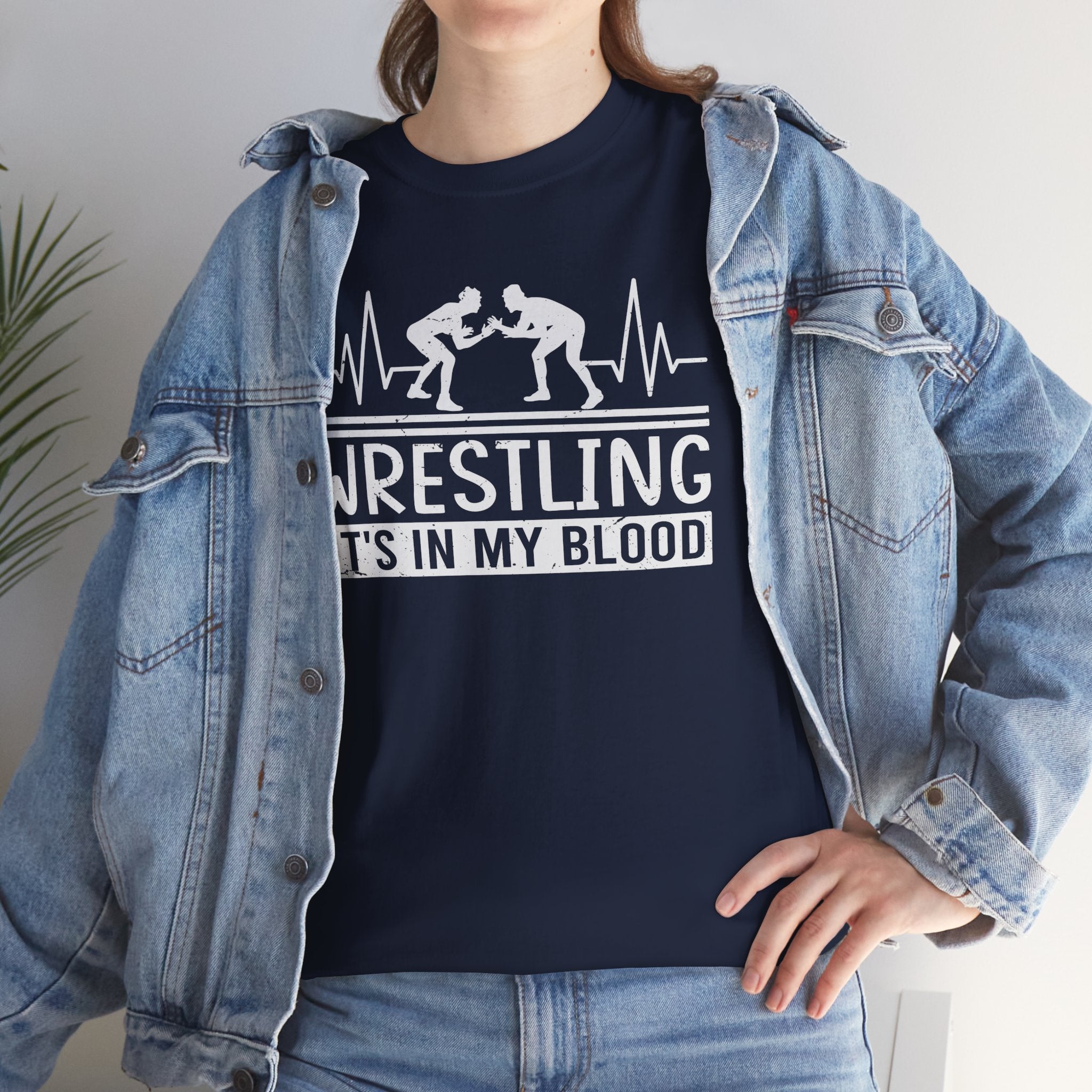Wrestling "It's In My Blood" Tee