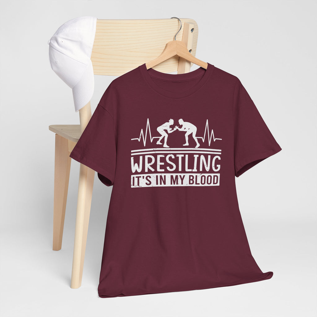 Wrestling "It's In My Blood" Tee