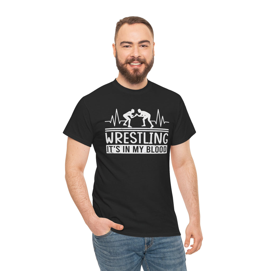 Wrestling "It's In My Blood" Tee
