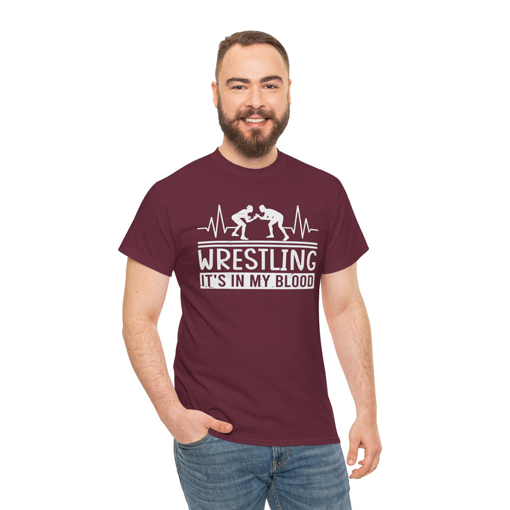 Wrestling "It's In My Blood" Tee