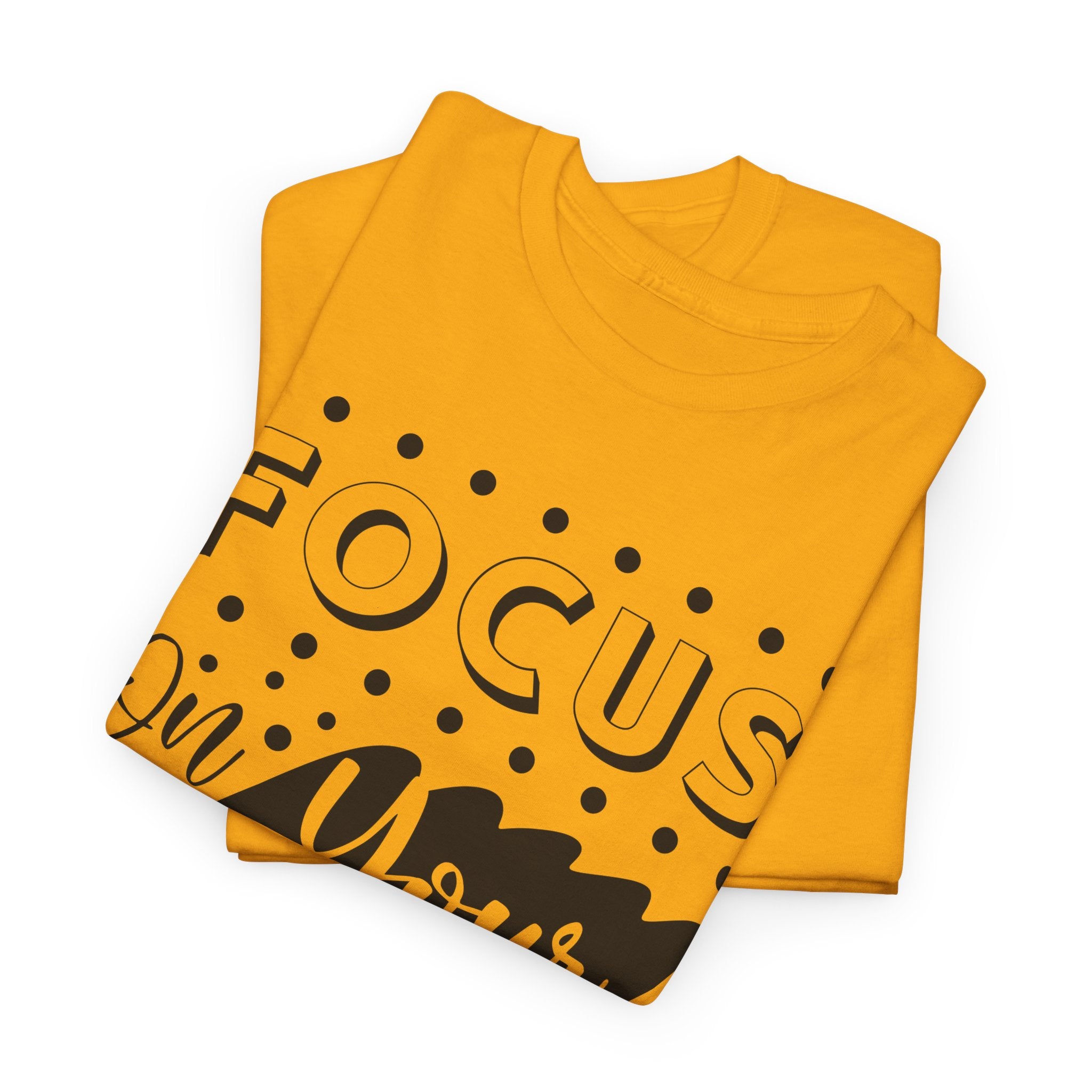 Focus On Your Goals T-Shirt — Motivational Graphic Tee