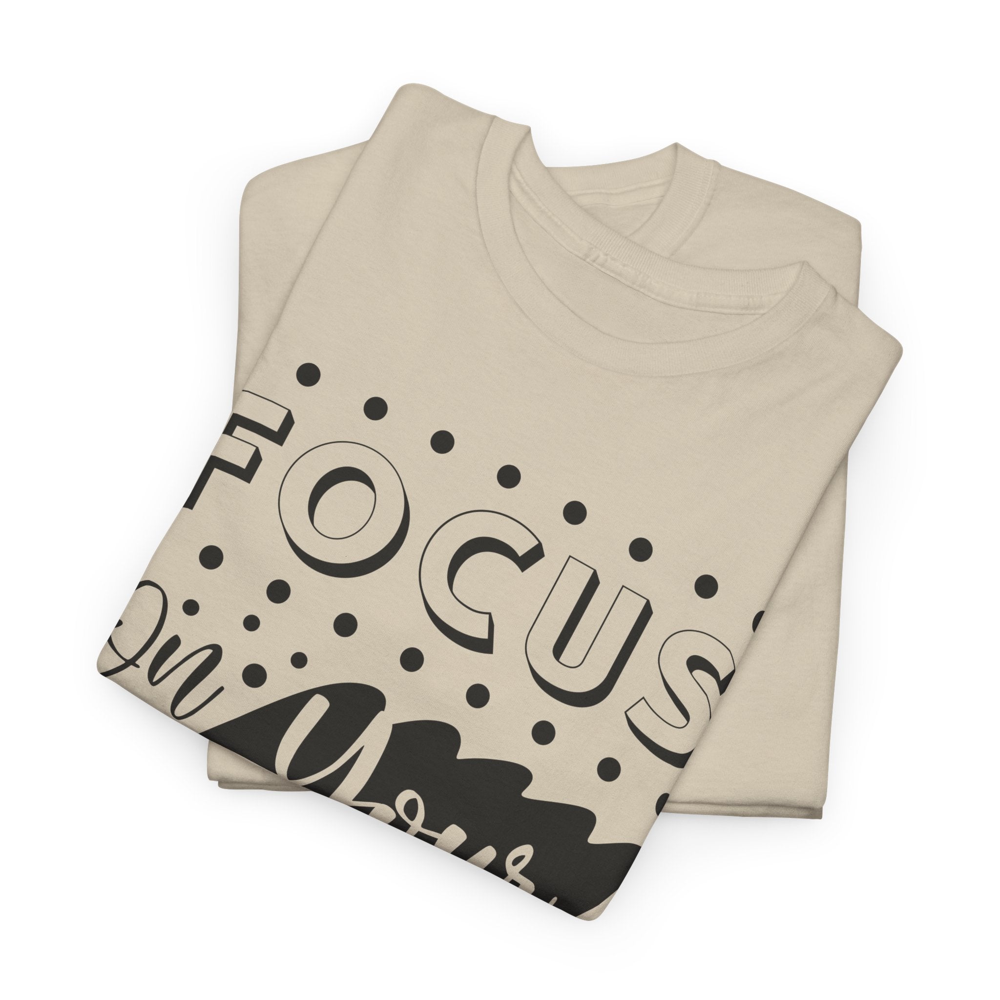 Focus On Your Goals T-Shirt — Motivational Graphic Tee
