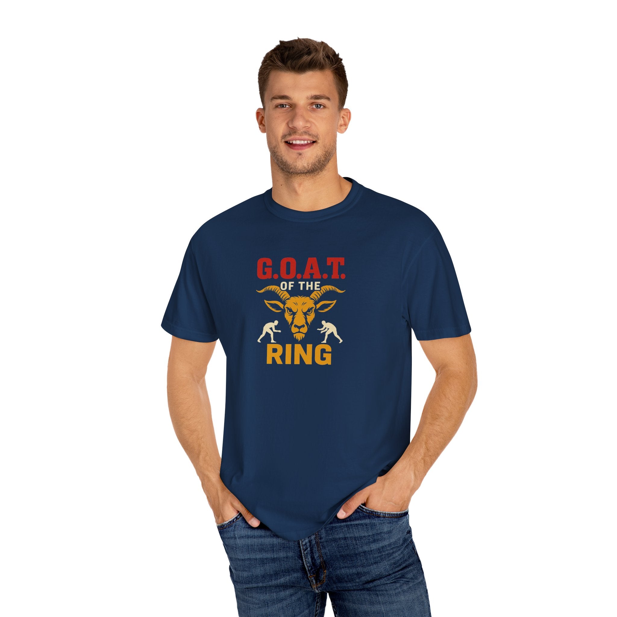 Boxing G O A T Ring T-Shirt