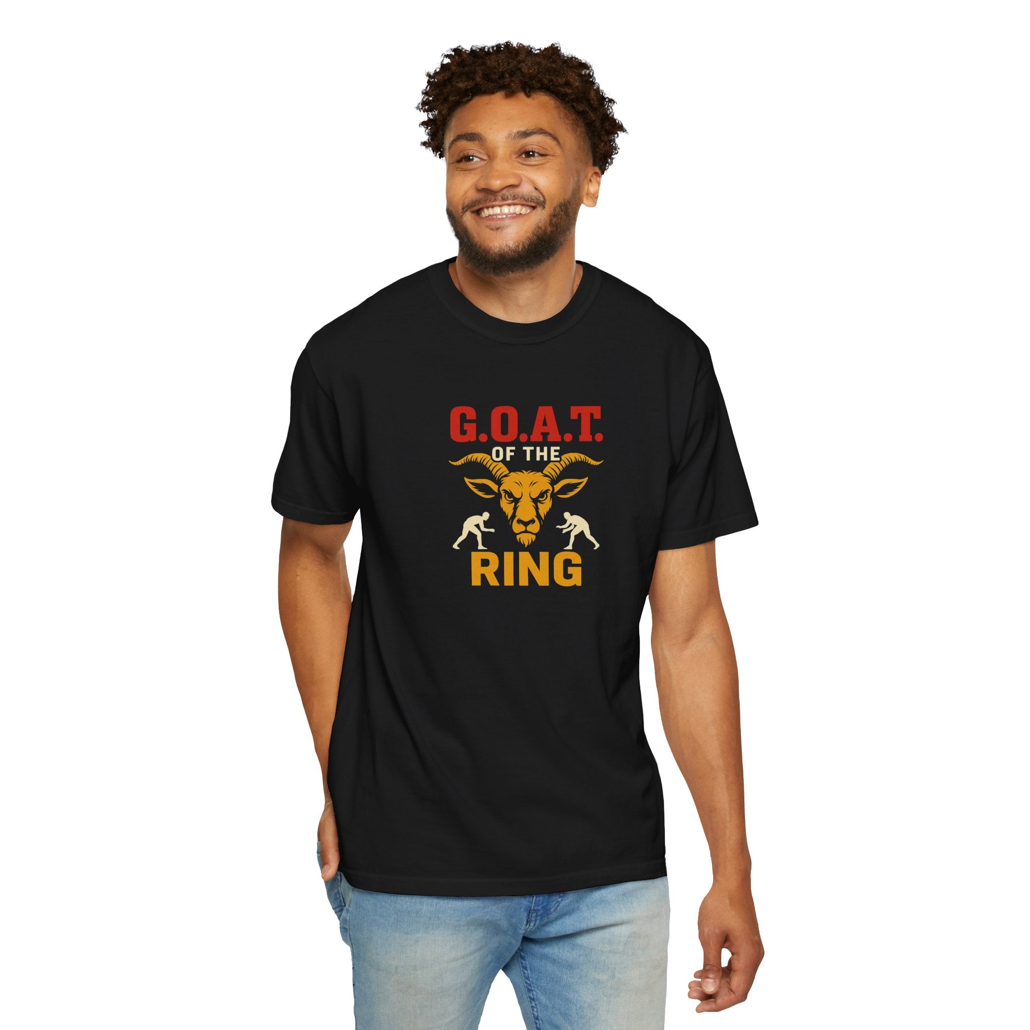Boxing G O A T Ring T-Shirt