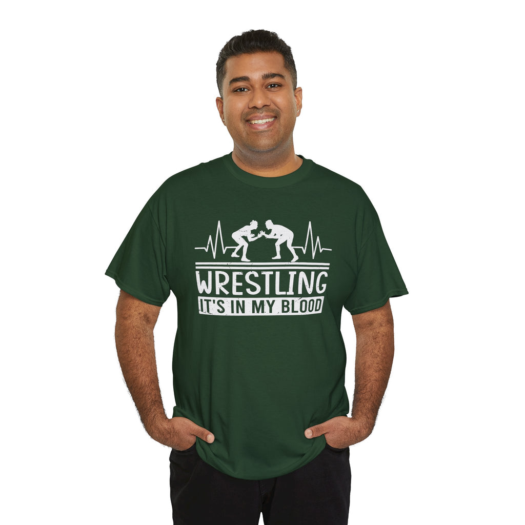 Wrestling "It's In My Blood" Tee