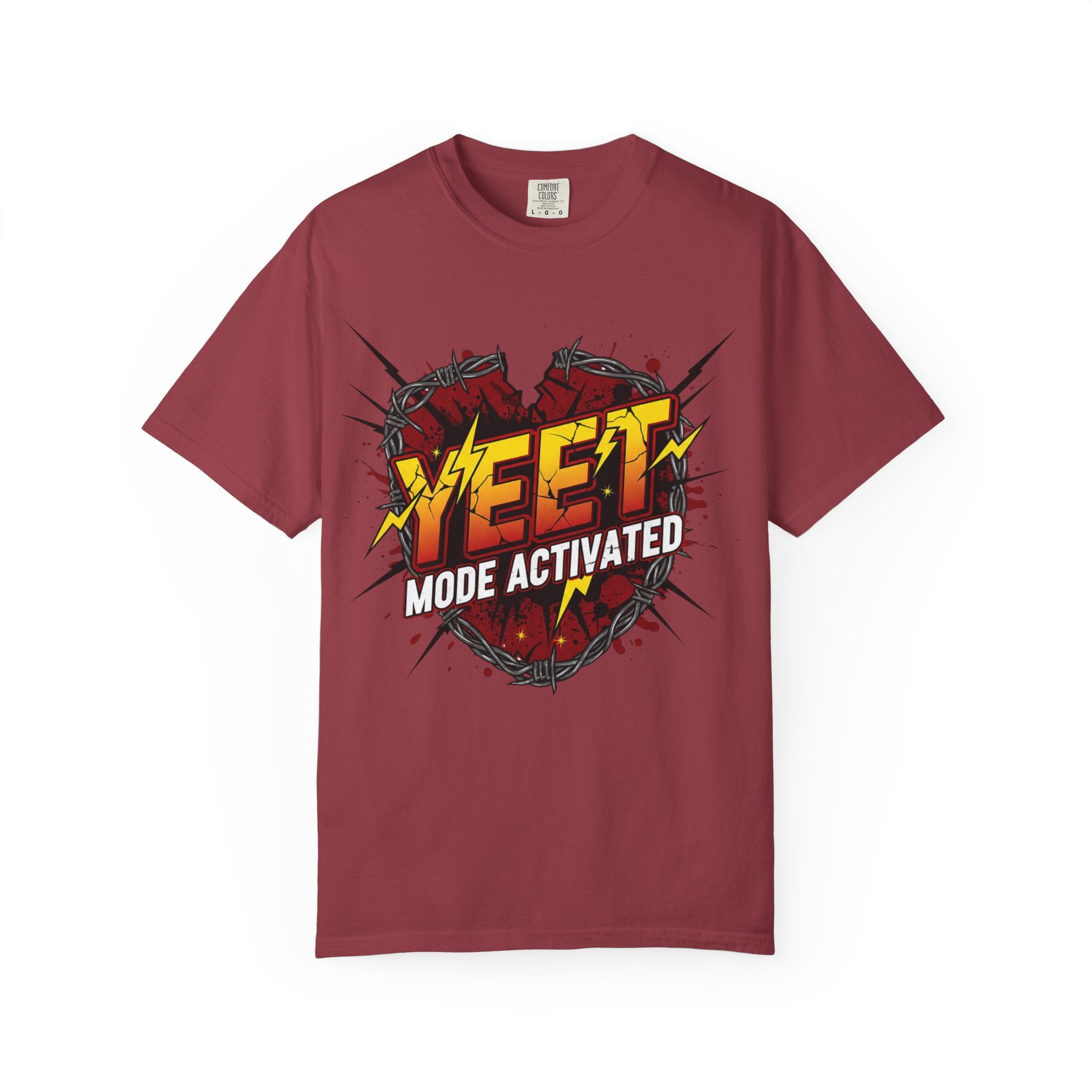 Yeet Mode Activated T-shirt — Funny Graphic Tee for Teens & Gamers