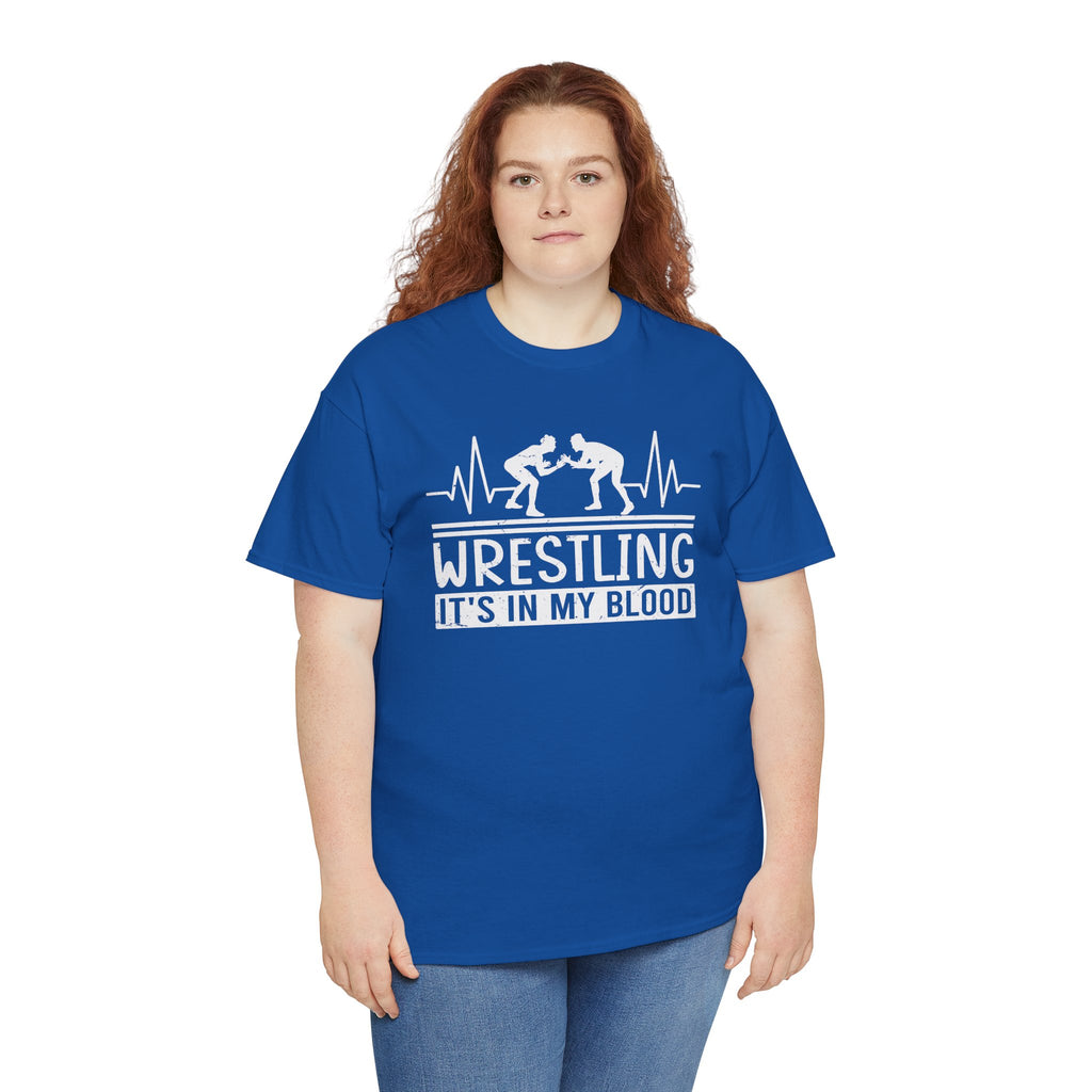 Wrestling "It's In My Blood" Tee