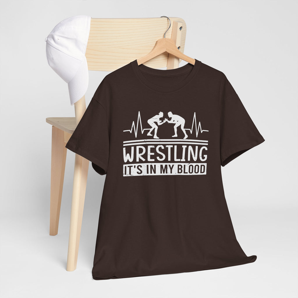 Wrestling "It's In My Blood" Tee