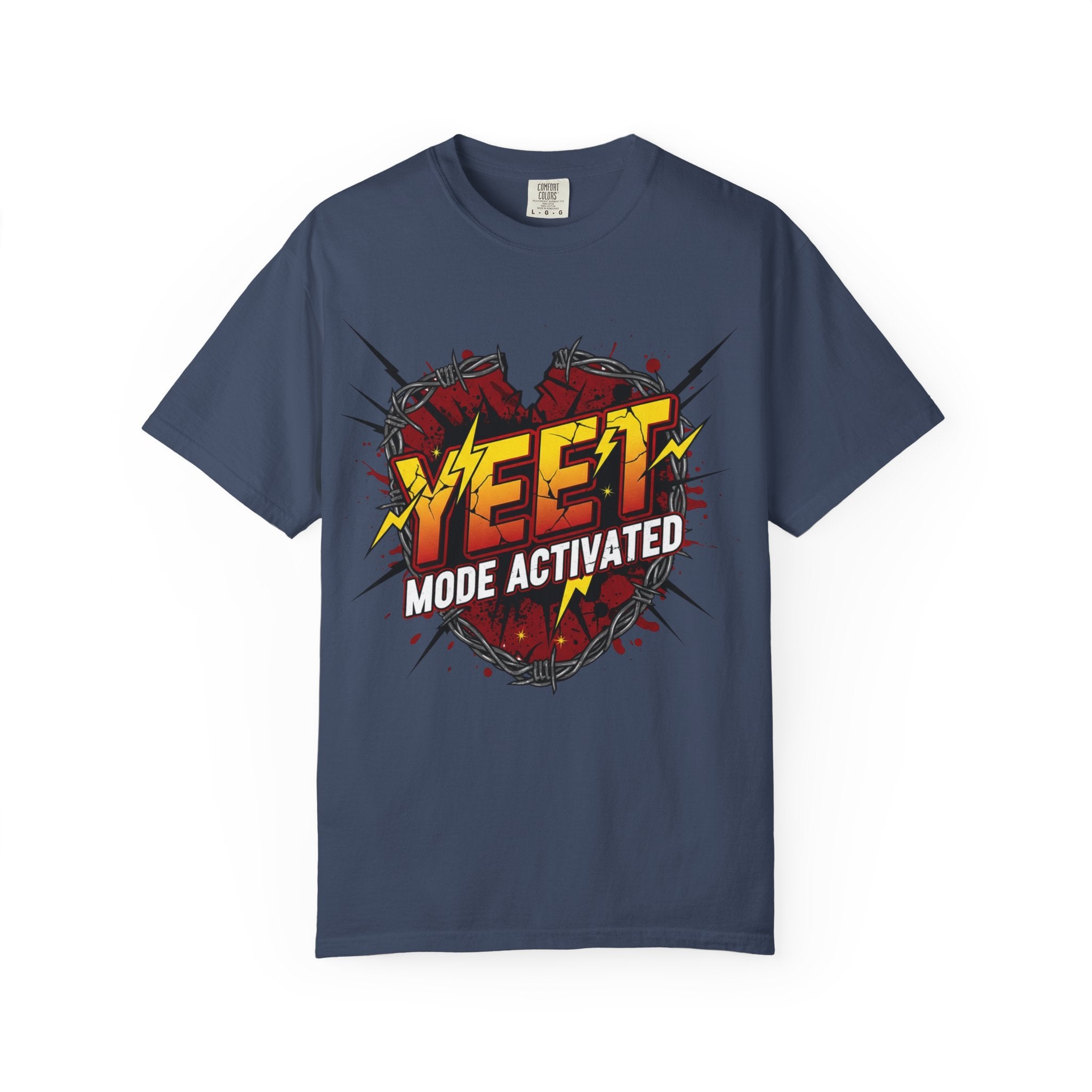 Yeet Mode Activated T-shirt — Funny Graphic Tee for Teens & Gamers
