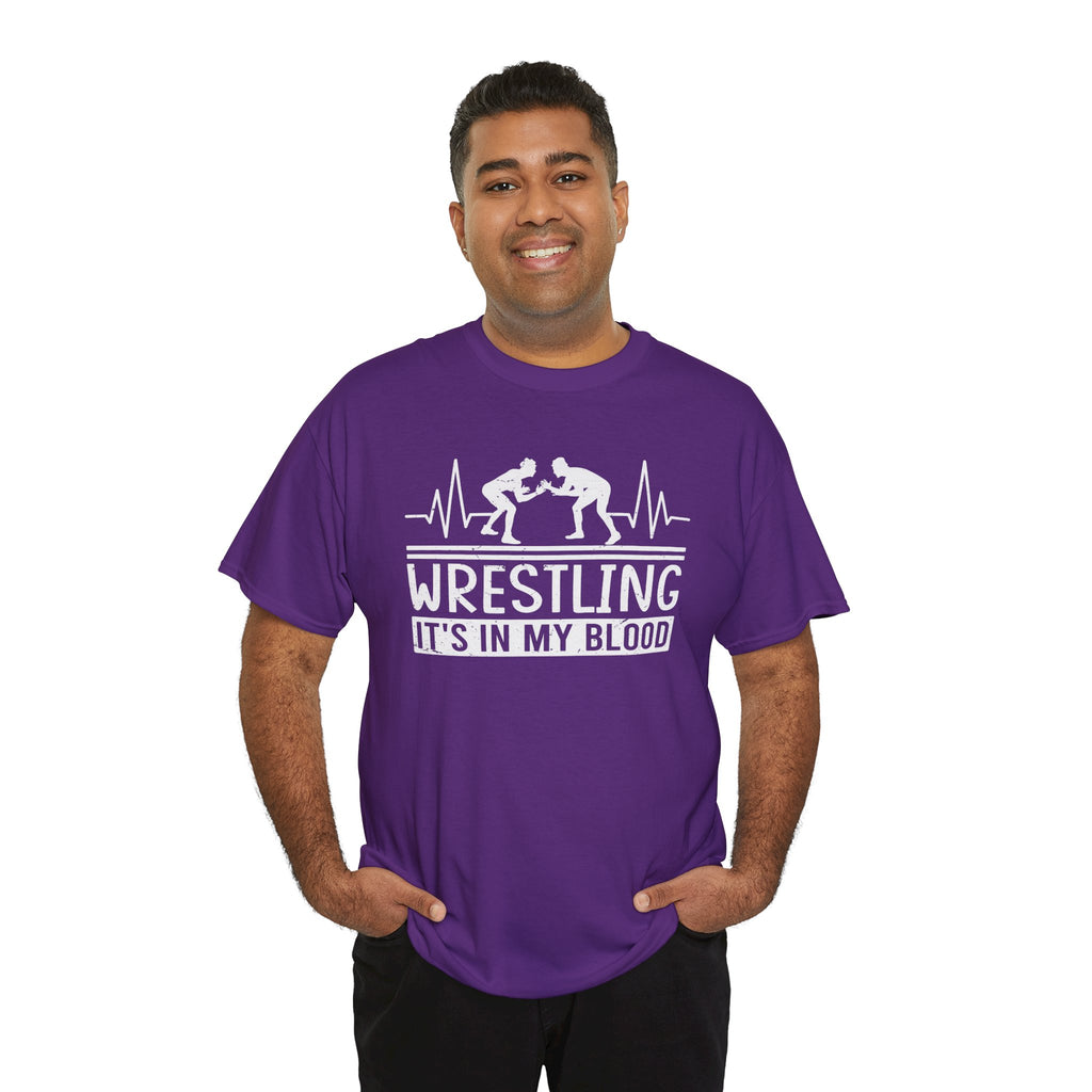 Wrestling "It's In My Blood" Tee