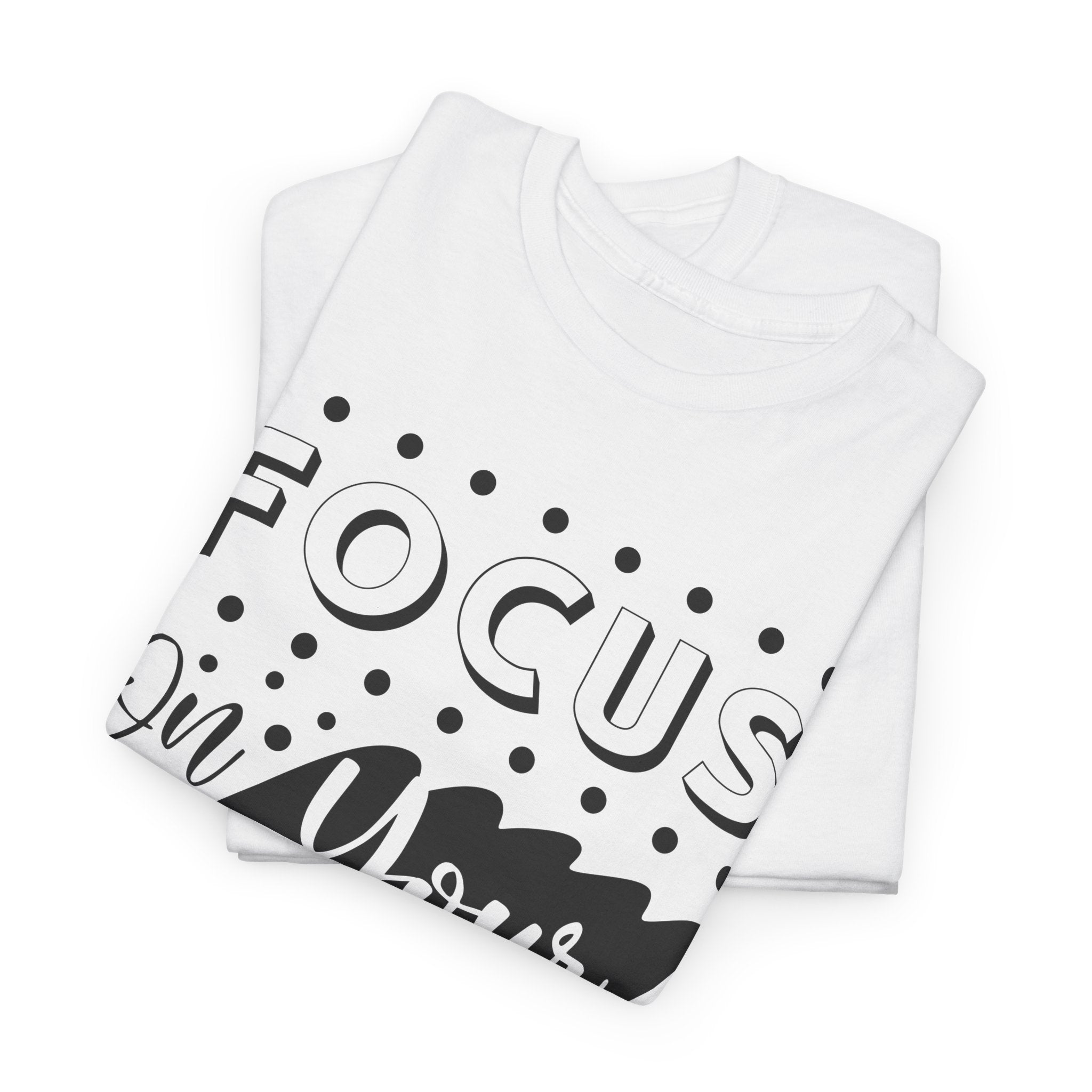 Focus On Your Goals T-Shirt — Motivational Graphic Tee