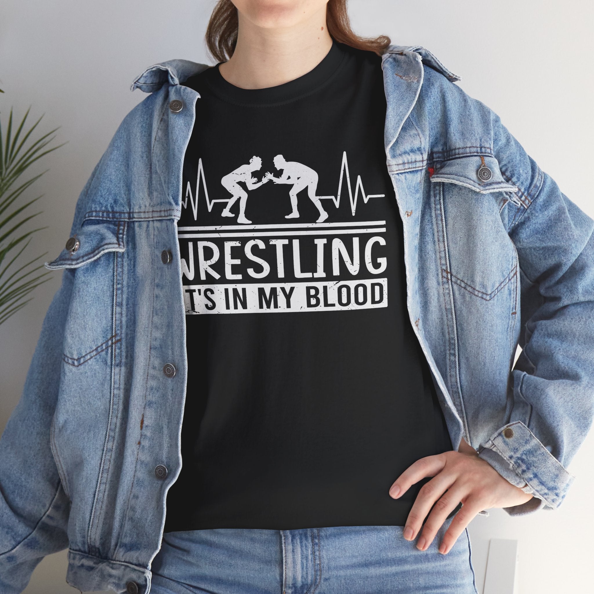 Wrestling "It's In My Blood" Tee
