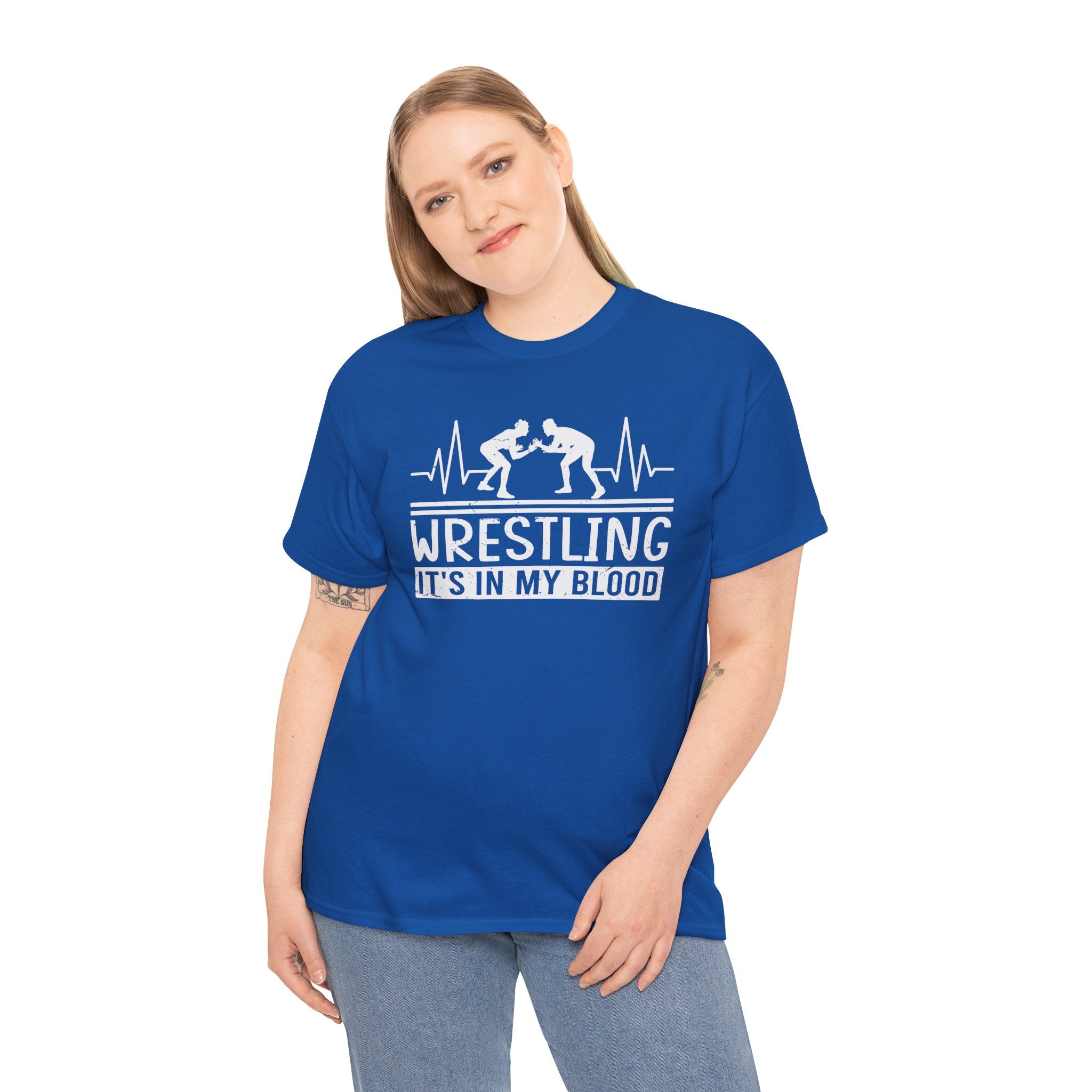 Wrestling "It's In My Blood" Tee